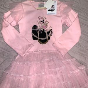 Ooh lala Couture - pink poodle dress
